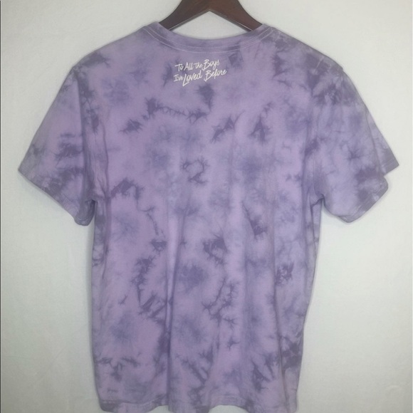 To All the Boys I've Loved Before Netflix x Target Exclusive Purple Tie-dye Shir - Picture 2 of 4
